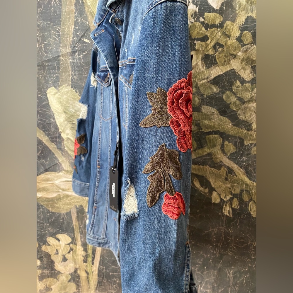 EXPRESS denim jacket - Picture 4 of 6
